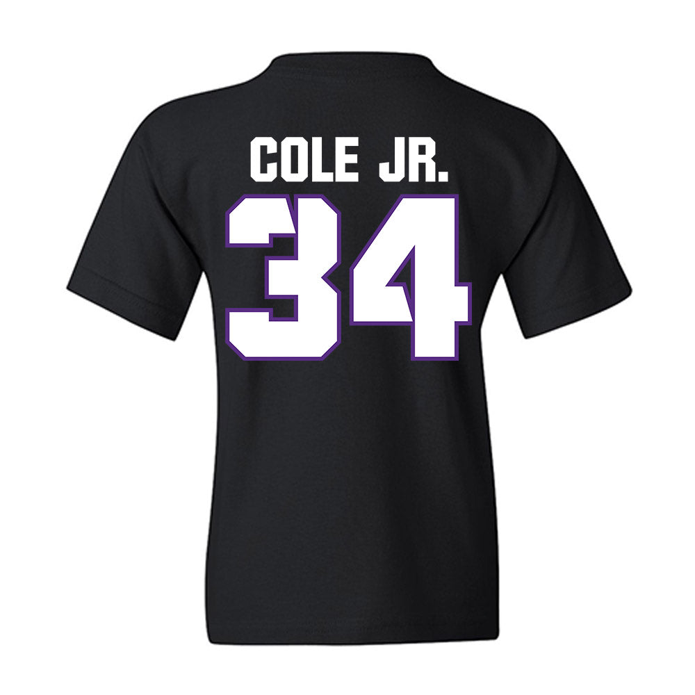 TCU - NCAA Football : Perry Cole Jr. - Sports Shersey Youth T-Shirt-1