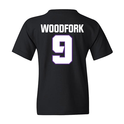 TCU - NCAA Football : Chad Woodfork - Sports Shersey Youth T-Shirt-1