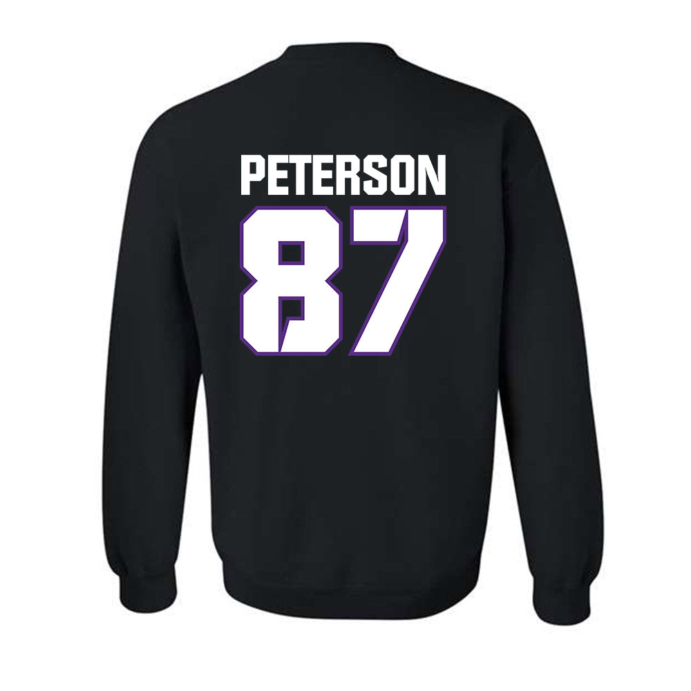 TCU - NCAA Football : Mason Peterson - Sports Shersey Crewneck Sweatshirt-1