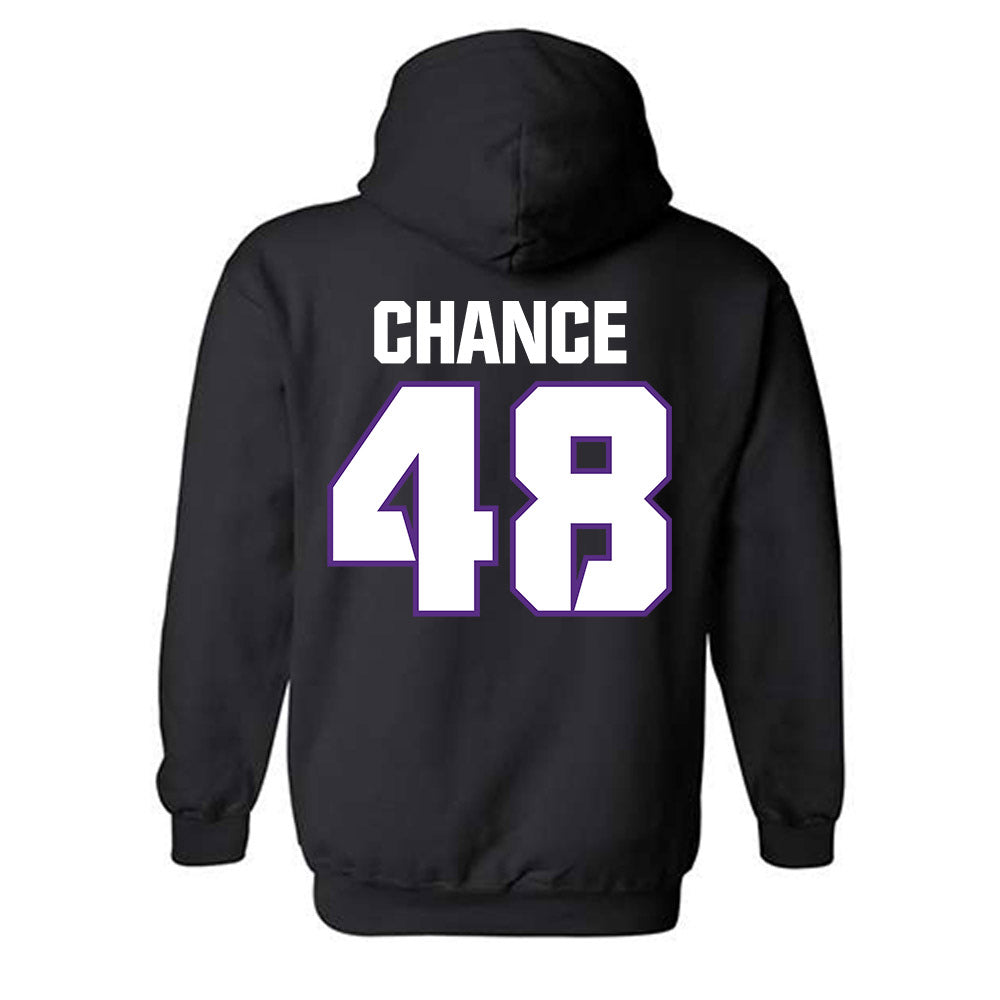 TCU - NCAA Football : John Chance - Sports Shersey Hooded Sweatshirt-1