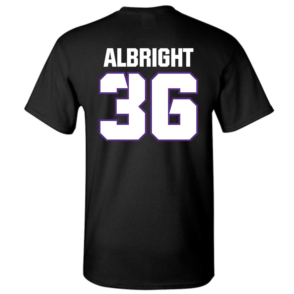 TCU - NCAA Football : Joseph Albright - Sports Shersey T-Shirt-1