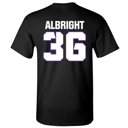 TCU - NCAA Football : Joseph Albright - Sports Shersey T-Shirt-1