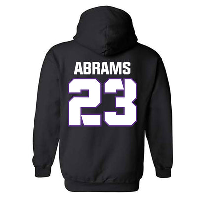 TCU - NCAA Football : Keylan Abrams - Sports Shersey Hooded Sweatshirt-1