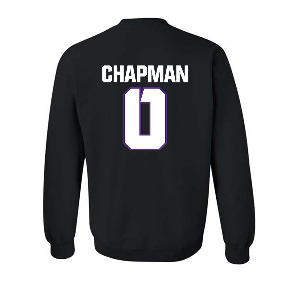 TCU - NCAA Football : Zach Chapman - Sports Shersey Crewneck Sweatshirt-1