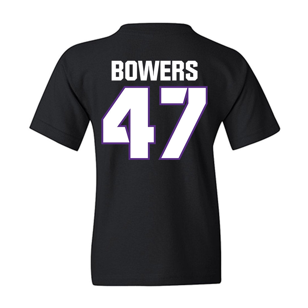 TCU - NCAA Football : Aaron Bowers - Sports Shersey Youth T-Shirt-1