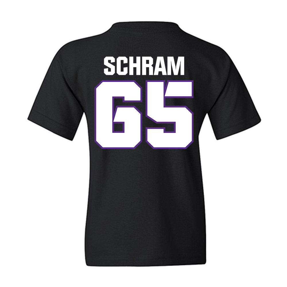 TCU - NCAA Football : Logan Schram - Sports Shersey Youth T-Shirt-1