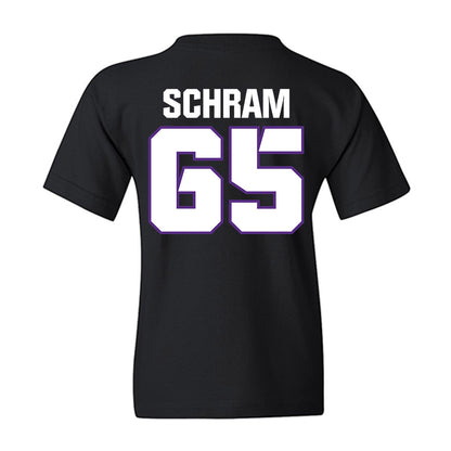 TCU - NCAA Football : Logan Schram - Sports Shersey Youth T-Shirt-1