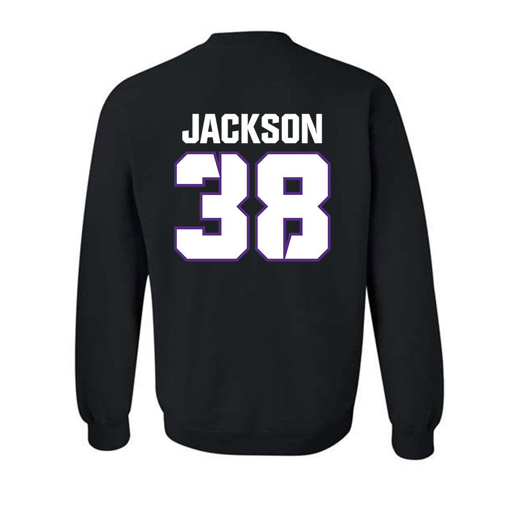 TCU - NCAA Football : gil jackson - Sports Shersey Crewneck Sweatshirt-1