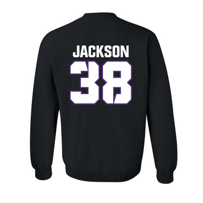 TCU - NCAA Football : gil jackson - Sports Shersey Crewneck Sweatshirt-1