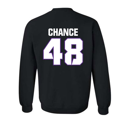 TCU - NCAA Football : John Hoyet Chance - Sports Shersey Crewneck Sweatshirt-1