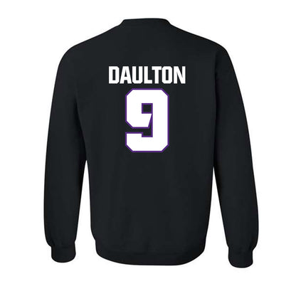 TCU - NCAA Football : Jack Daulton - Sports Shersey Crewneck Sweatshirt-1