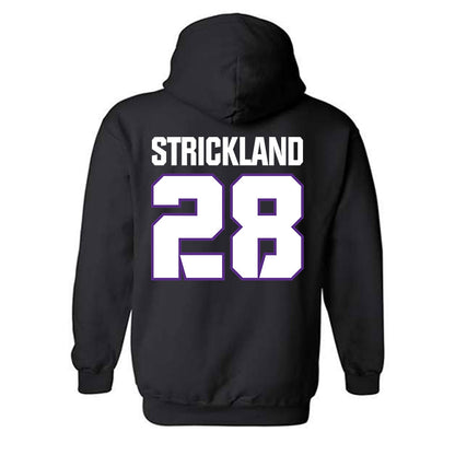 TCU - NCAA Football : Micah Strickland - Sports Shersey Hooded Sweatshirt-1