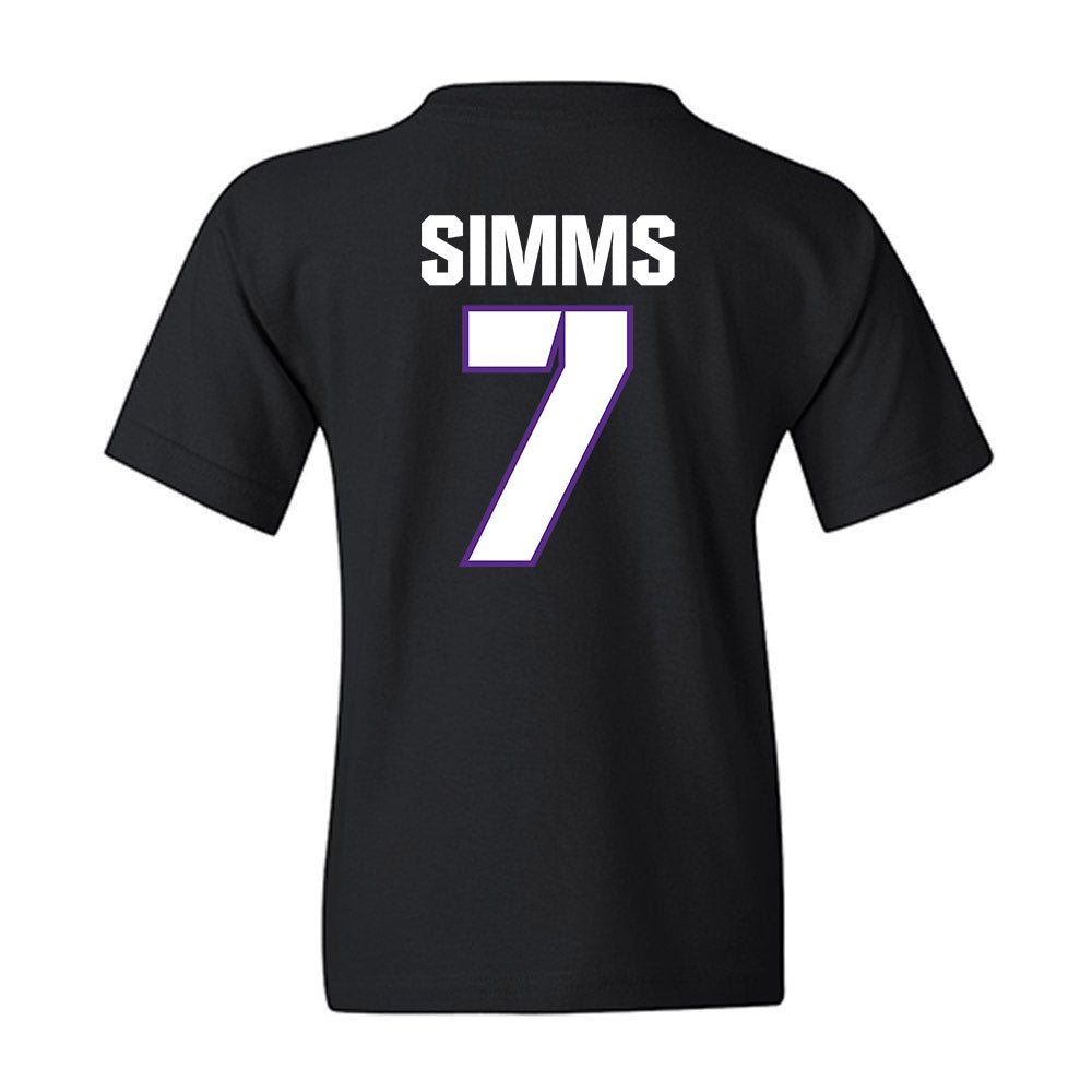 TCU - NCAA Football : Julius Simms - Sports Shersey Youth T-Shirt-1