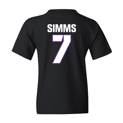 TCU - NCAA Football : Julius Simms - Sports Shersey Youth T-Shirt-1