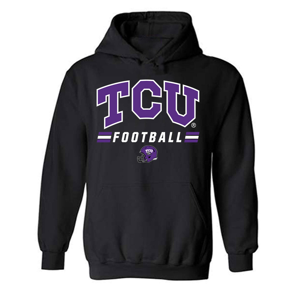TCU - NCAA Football : Joseph Albright - Sports Shersey Hooded Sweatshirt-0