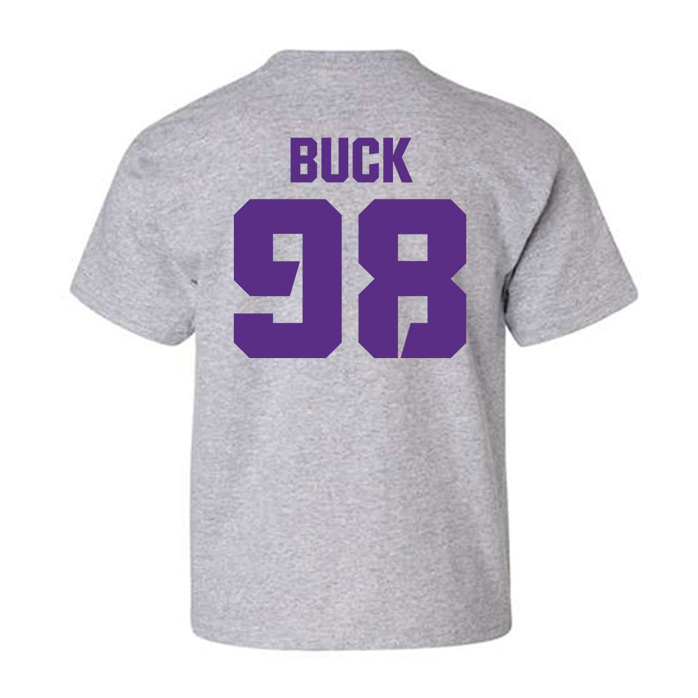 TCU - NCAA Football : Carter Buck - Sports Shersey Youth T-Shirt-1