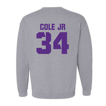 TCU - NCAA Football : Perry Cole Jr - Sports Shersey Crewneck Sweatshirt-1