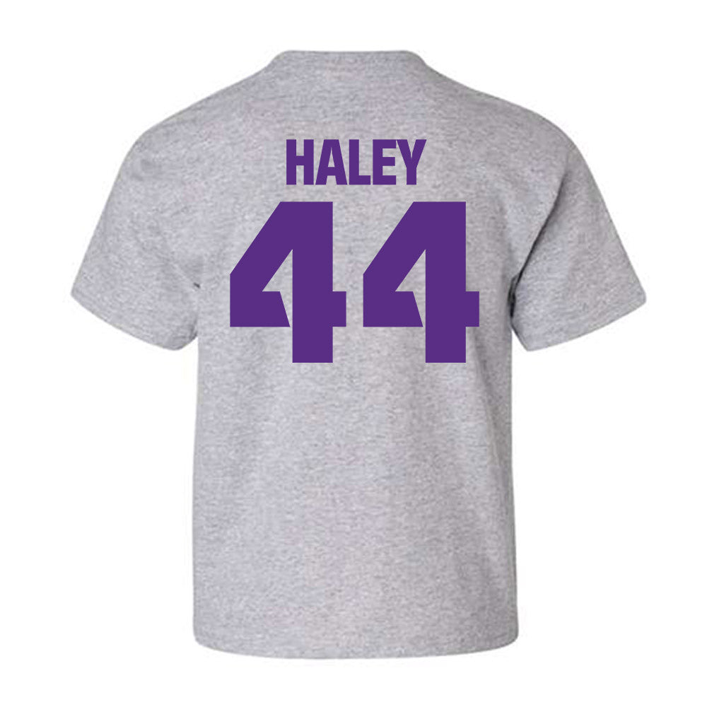 TCU - NCAA Football : Sam Haley - Sports Shersey Youth T-Shirt-1
