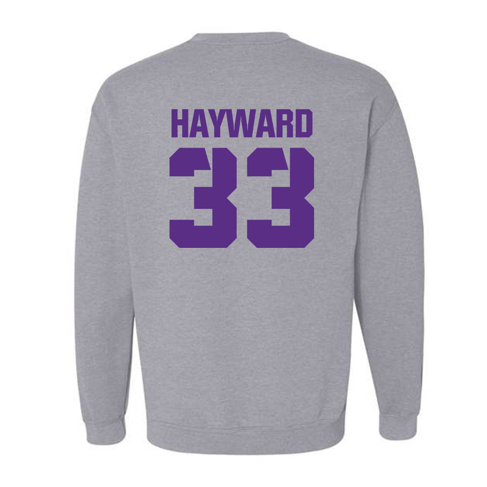 TCU - NCAA Football : Koron Hayward - Sports Shersey Crewneck Sweatshirt-1