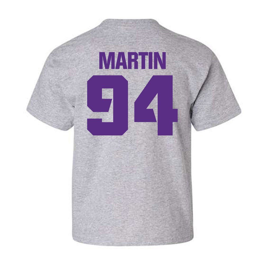 TCU - NCAA Football : Jared Martin - Sports Shersey Youth T-Shirt-1