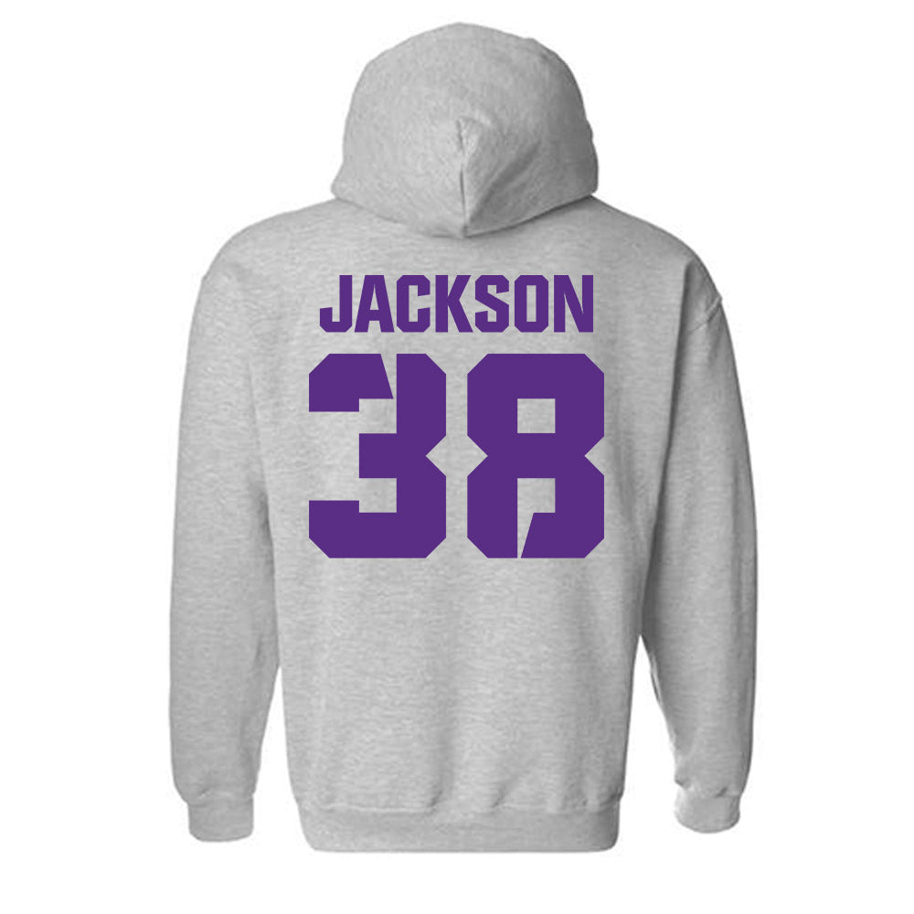 TCU - NCAA Football : gil jackson - Sports Shersey Hooded Sweatshirt-1