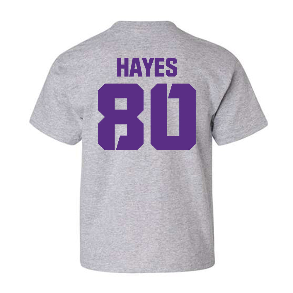 TCU - NCAA Football : Jacobe Hayes - Sports Shersey Youth T-Shirt-1