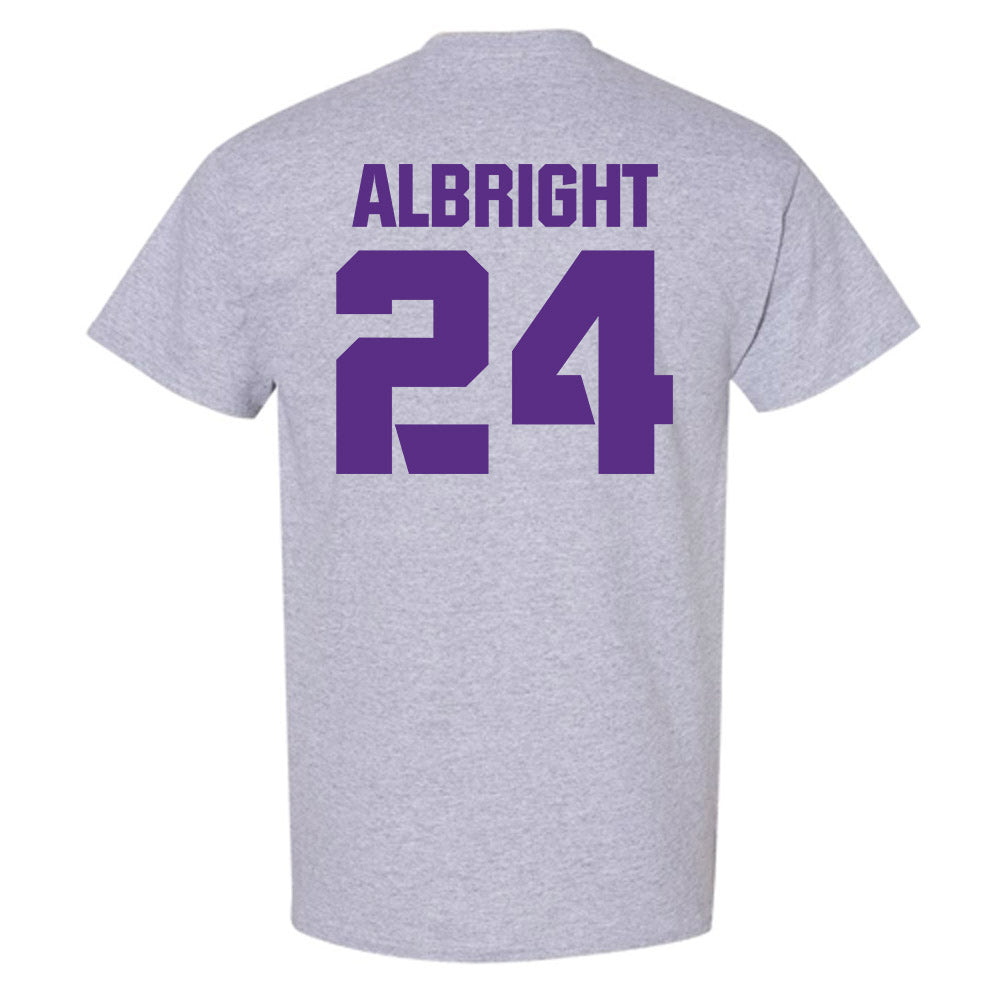 TCU - NCAA Football : Joseph Albright - Sports Shersey T-Shirt-1