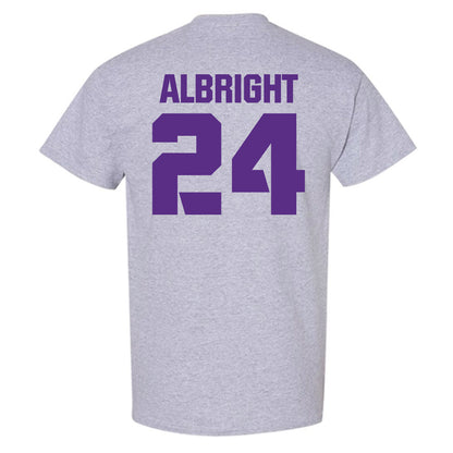 TCU - NCAA Football : Joseph Albright - Sports Shersey T-Shirt-1