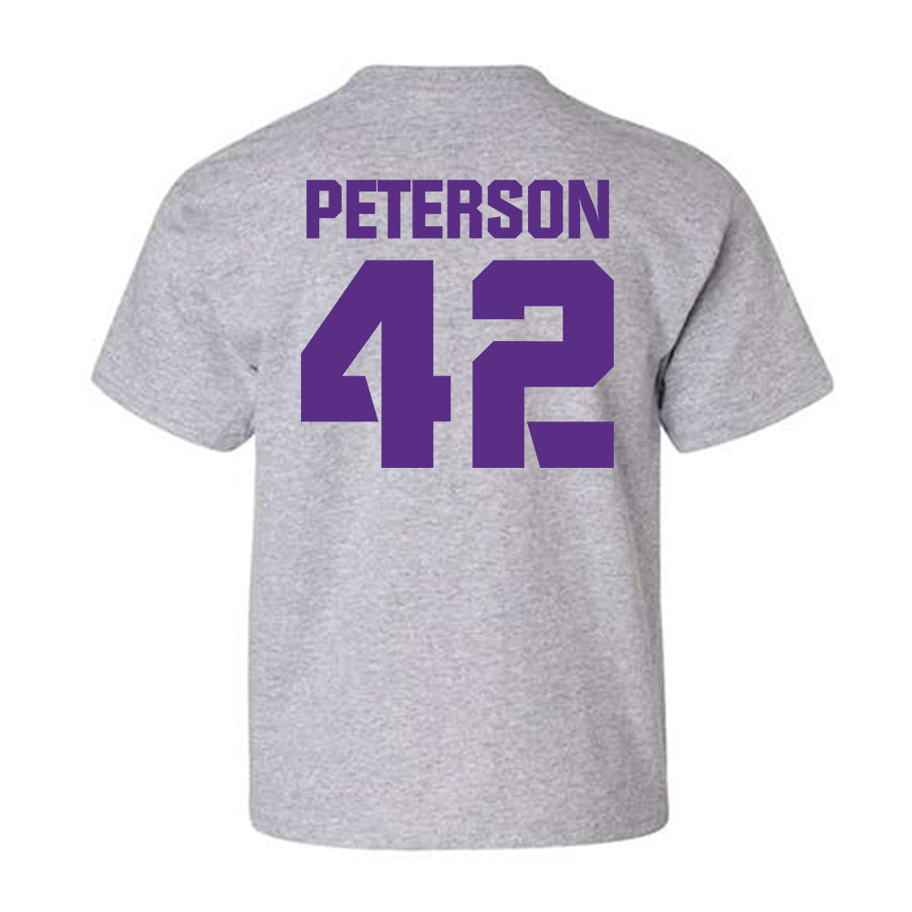 TCU - NCAA Football : Sebastian Peterson - Sports Shersey Youth T-Shirt-1