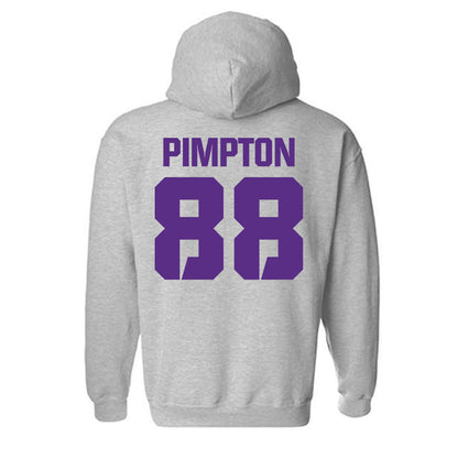 TCU - NCAA Football : KaMorreun Pimpton - Sports Shersey Hooded Sweatshirt-1