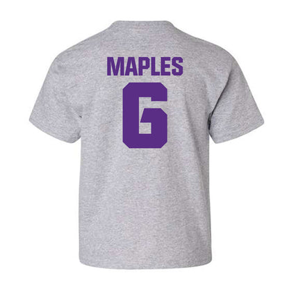 TCU - NCAA Football : Jayden Maples - Sports Shersey Youth T-Shirt-1