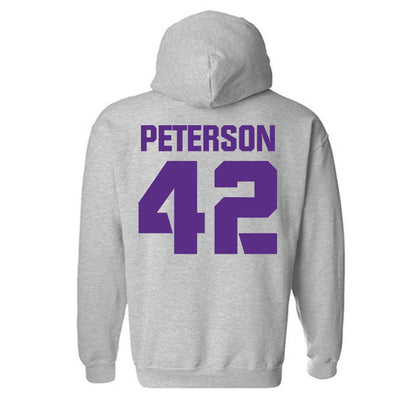 TCU - NCAA Football : Sebastian Peterson - Sports Shersey Hooded Sweatshirt-1