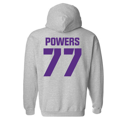 TCU - NCAA Football : Cooper Powers - Sports Shersey Hooded Sweatshirt-1