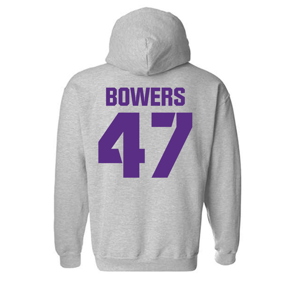 TCU - NCAA Football : Aaron Bowers - Sports Shersey Hooded Sweatshirt-1