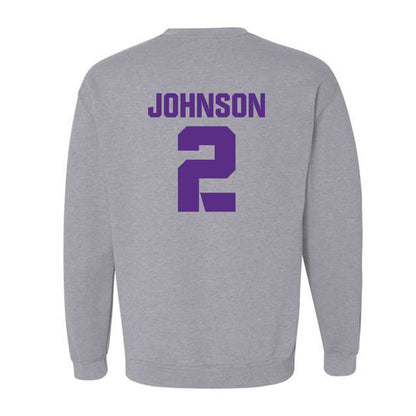 TCU - NCAA Football : Jamel Johnson - Sports Shersey Crewneck Sweatshirt-1