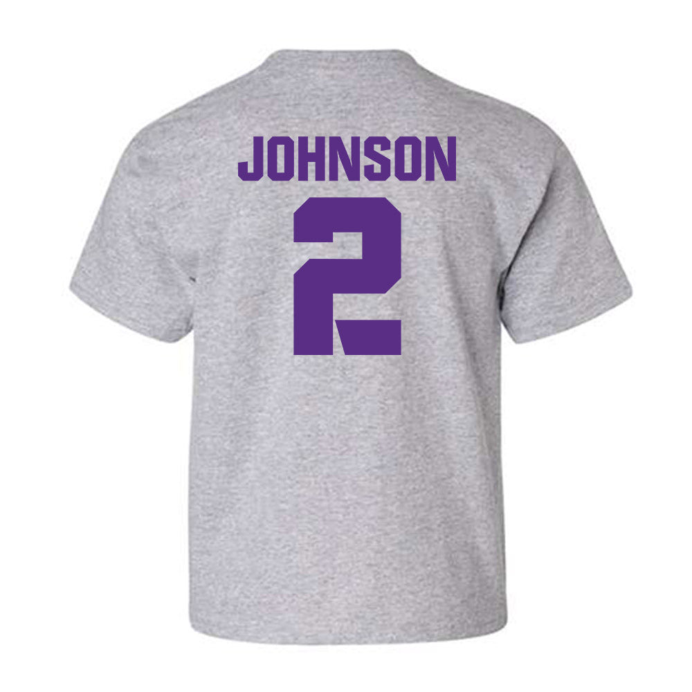 TCU - NCAA Football : Jamel Johnson - Sports Shersey Youth T-Shirt-1