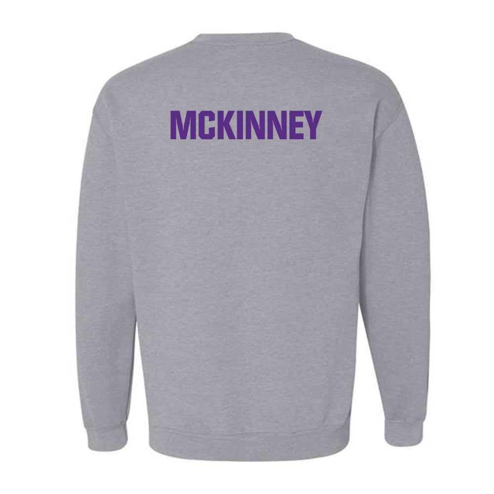 TCU - NCAA Football : Noah McKinney - Sports Shersey Crewneck Sweatshirt-1