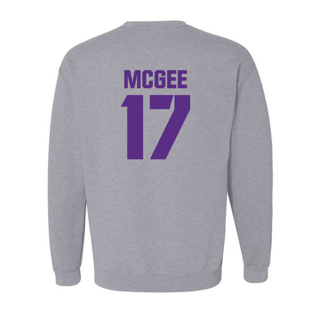 TCU - NCAA Football : DeVondre McGee - Sports Shersey Crewneck Sweatshirt-1