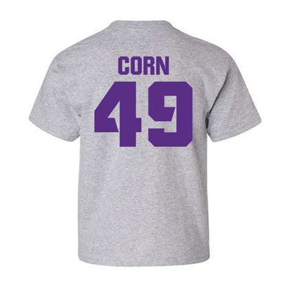 TCU - NCAA Football : Anders Corn - Sports Shersey Youth T-Shirt-1