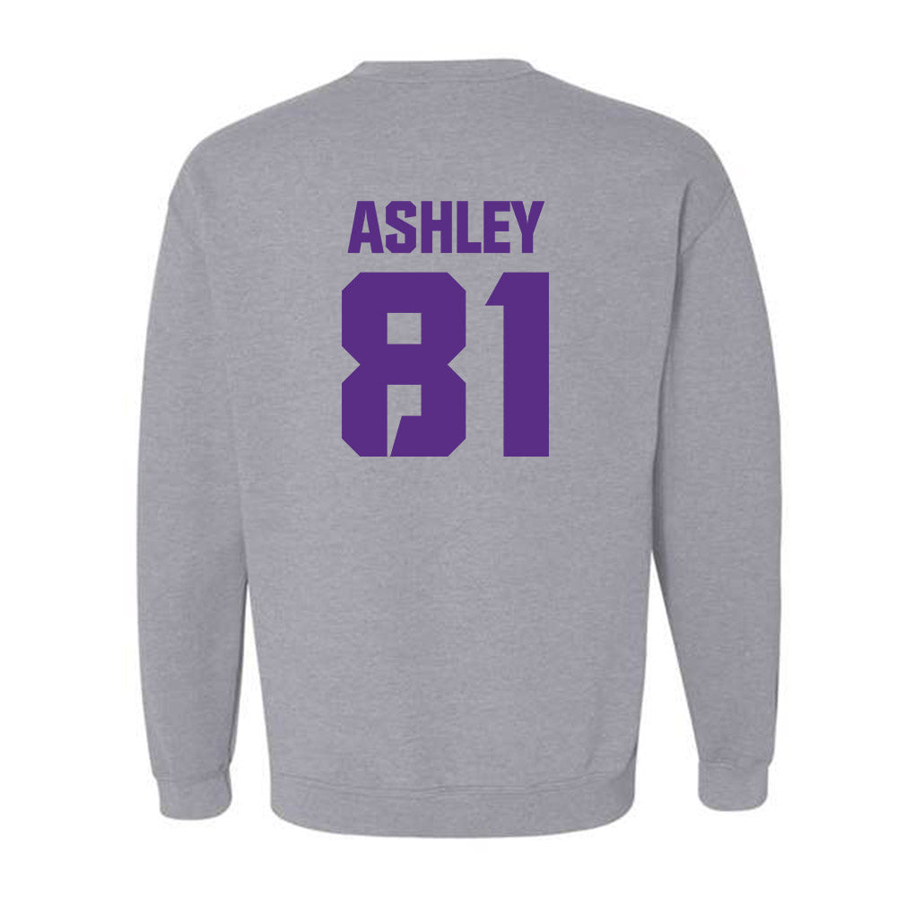 TCU - NCAA Football : Nacari Ashley - Sports Shersey Crewneck Sweatshirt-1