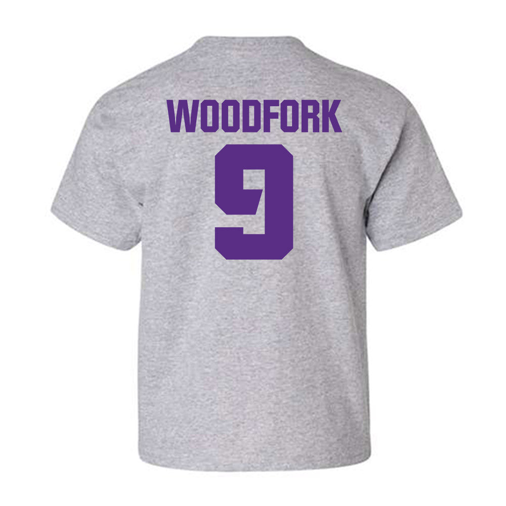 TCU - NCAA Football : Chad Woodfork - Sports Shersey Youth T-Shirt-1