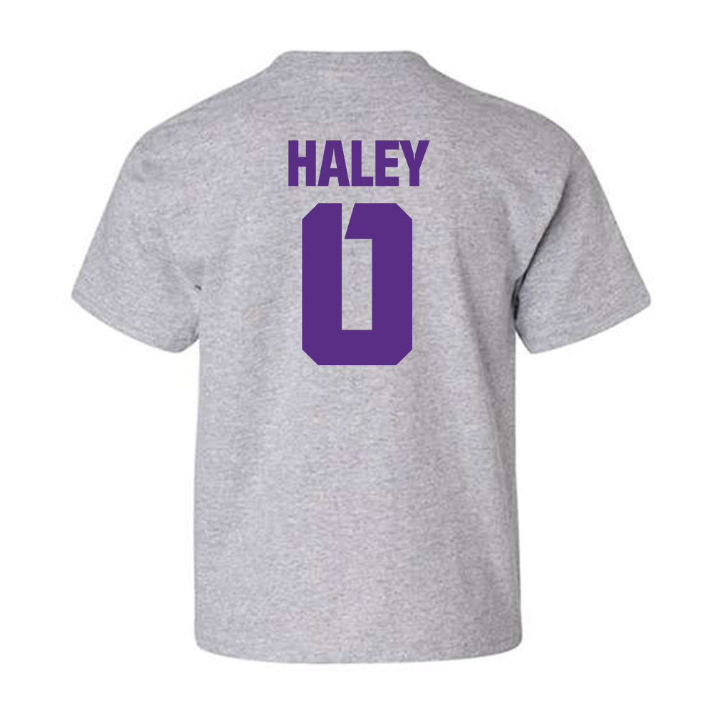 TCU - NCAA Football : Sam Haley - Sports Shersey Youth T-Shirt-1