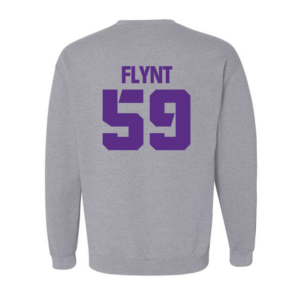 TCU - NCAA Football : Maddox Flynt - Sports Shersey Crewneck Sweatshirt-1