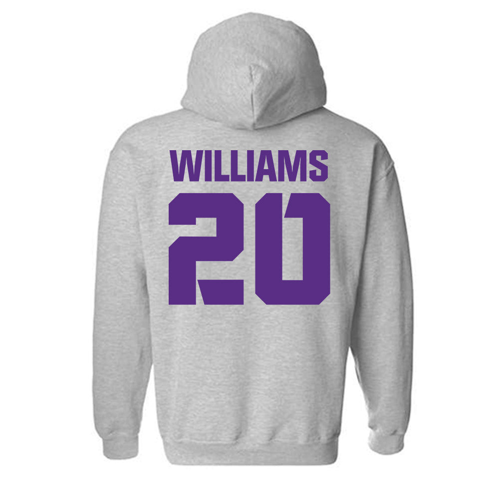 TCU - NCAA Football : Anthony Williams - Sports Shersey Hooded Sweatshirt-1