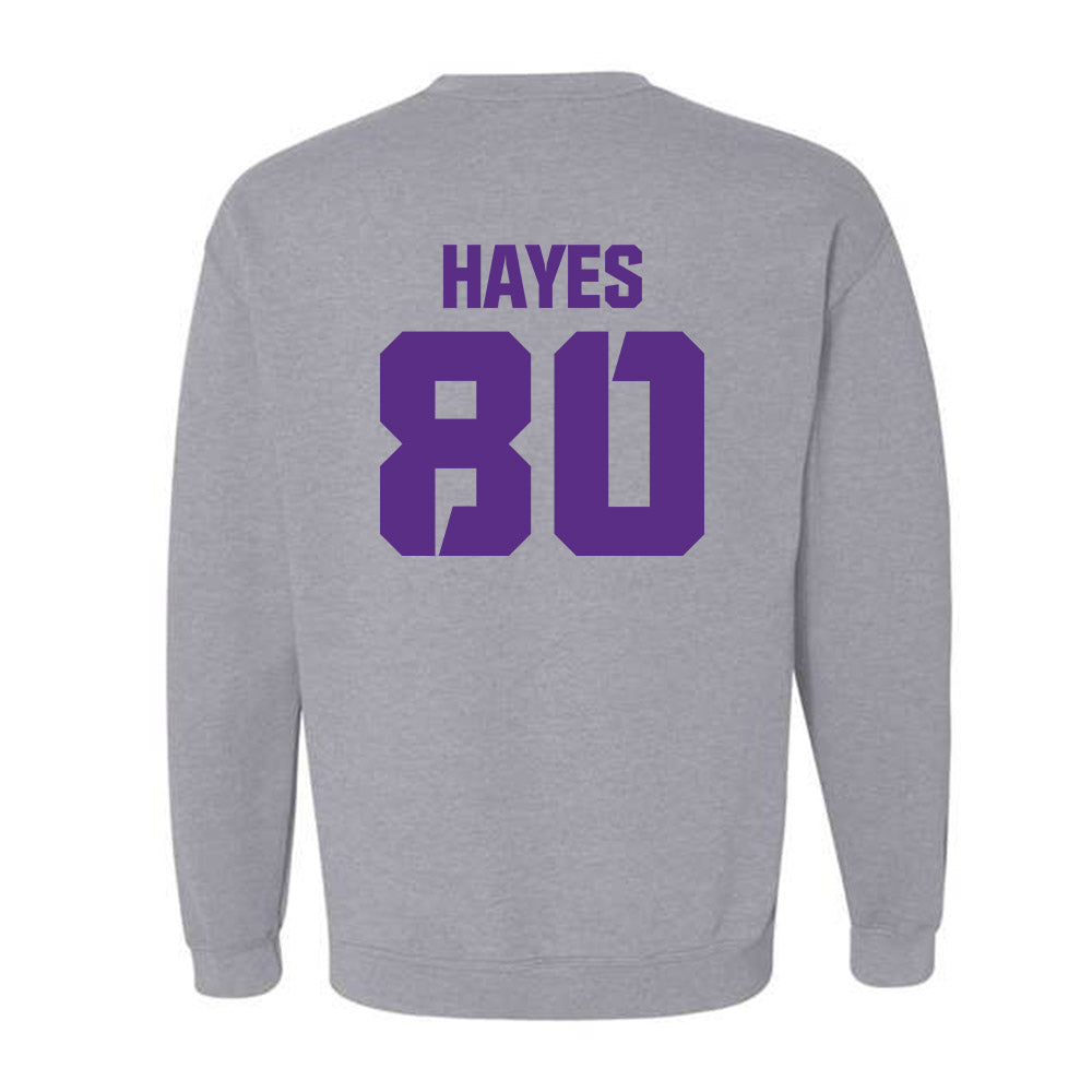TCU - NCAA Football : Jacobe Hayes - Sports Shersey Crewneck Sweatshirt-1