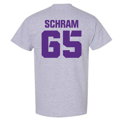 TCU - NCAA Football : Logan Schram - Sports Shersey T-Shirt-1