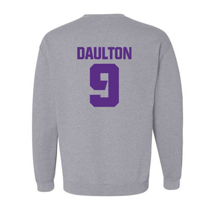 TCU - NCAA Football : Jack Daulton - Sports Shersey Crewneck Sweatshirt-1