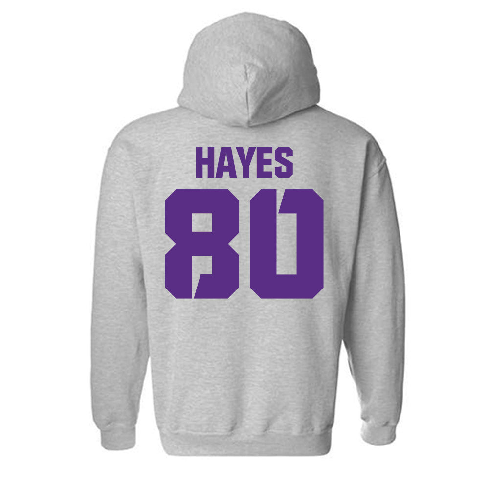 TCU - NCAA Football : Jacobe Hayes - Sports Shersey Hooded Sweatshirt-1