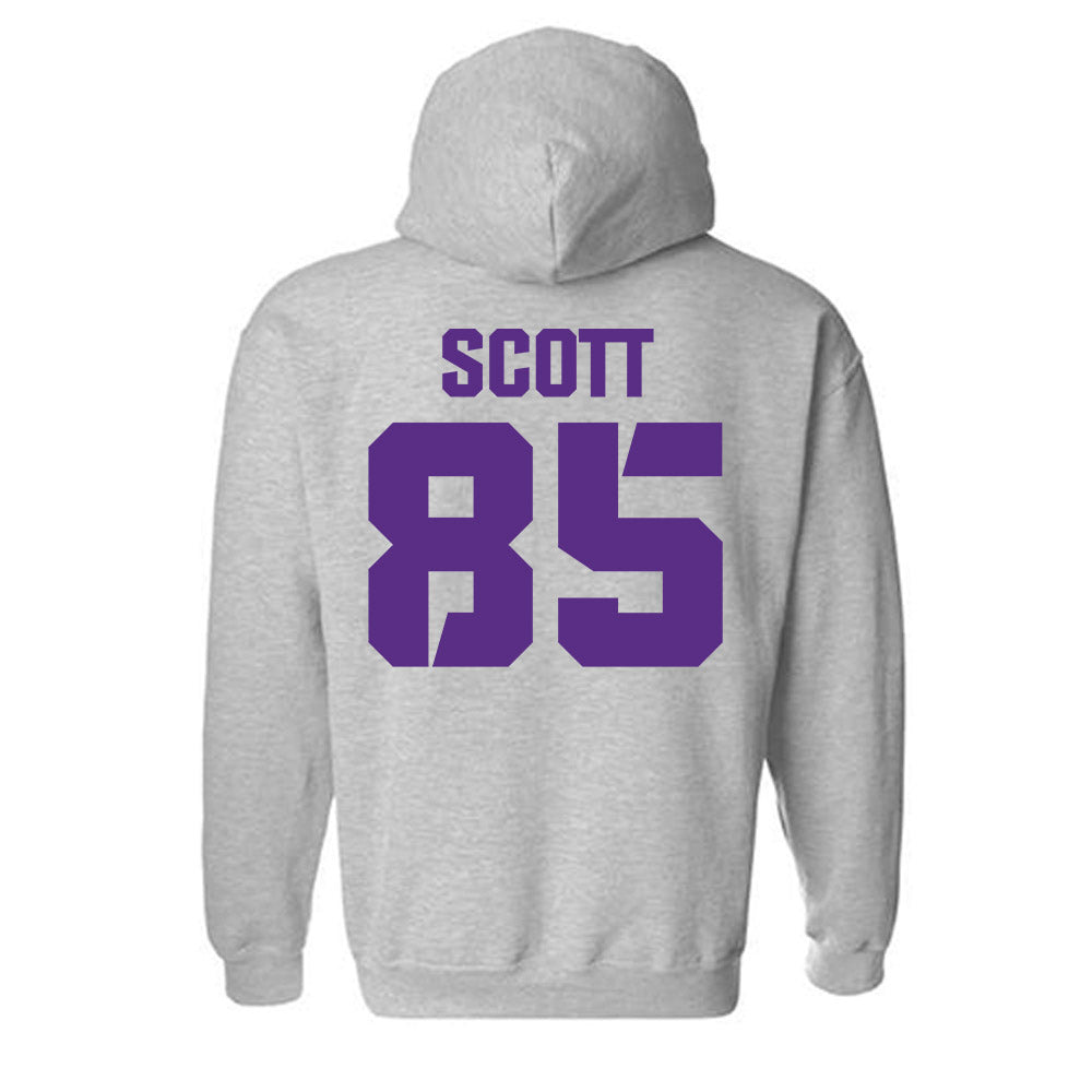 TCU - NCAA Football : James Scott - Sports Shersey Hooded Sweatshirt-1