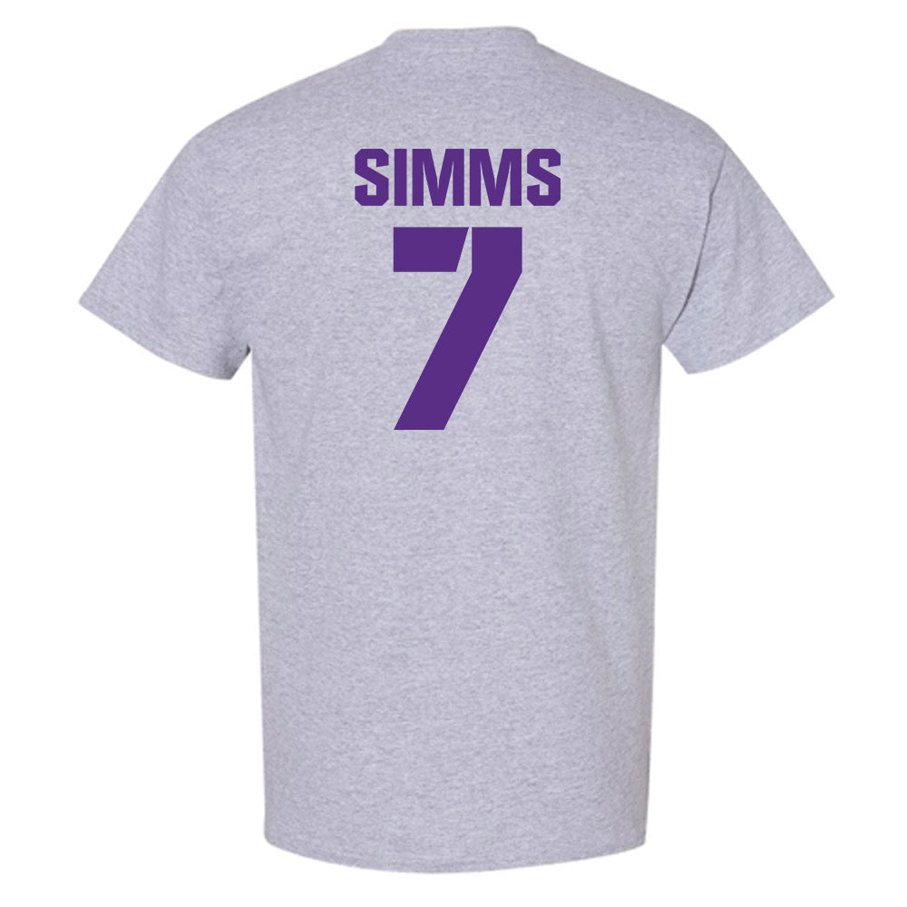 TCU - NCAA Football : Julius Simms - Sports Shersey T-Shirt-1